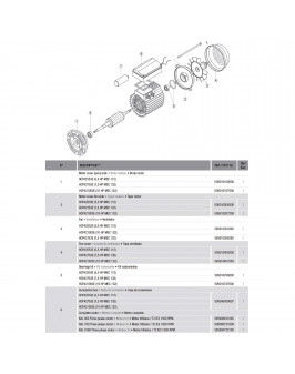 Насос Hayward HCP421003E KAL1000T2 IE3 (380В, 104 м3/ч, 10HP)