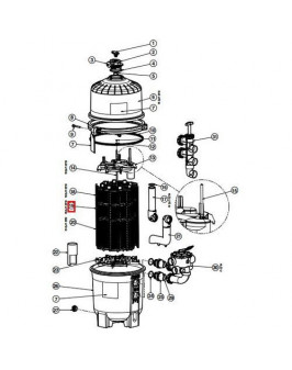 Фильтрующий элемент Hayward (DEX3600DA)