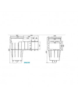 Скиммер Hayward 3111 PREMIUM Standart под лайнер