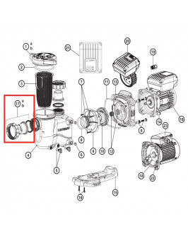 Комплект муфт Hayward (SP2700UNKIT50)