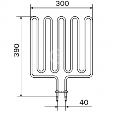 Harvia Тэн для электрокаменки ZSL-316 2,67 кВт (К12)