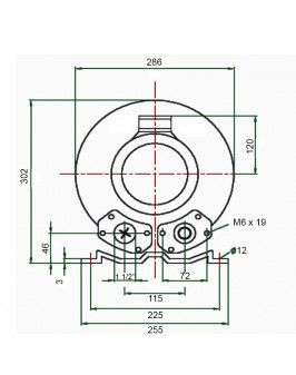 Компрессор HPE 0,85 кВт, 145 м³/ч, 1½", 380V