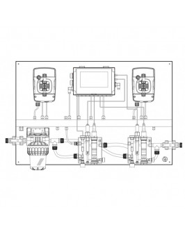 Авт.станция дозир и контр. eONE GUARD MAX PH/RX/CL/T/CL TOTAL PANEL