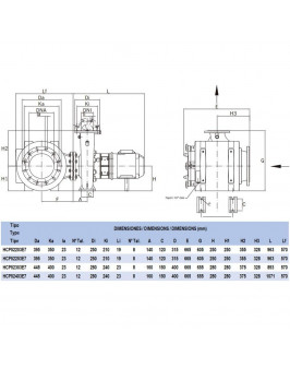 Насос Hayward HCP52203E7 (380В, 222 м3/ч, 20HP)