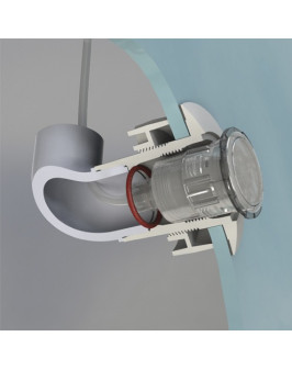 Закладная деталь для светильников "Mini-Brio 1" для бетонного и полиэстерового бассейна