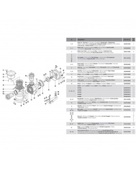 Насос Hayward HCP38301E KAP300 M.B (220В, 48 м3/ч, 3HP)