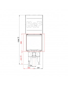 BEF BEF Therm V 6 U монтажная рамка в комплекте