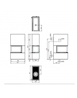 Nordpeis Nordpeis DAVOS P низкий+топка N-29P