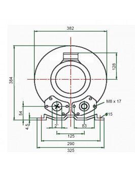 Компрессор HPE 2,20 кВт, 318 м³/ч, 2", 380V