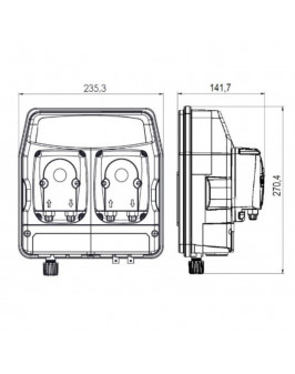 Авт.станция дозир и контр. eTWIN PER PH-CL 3.0L-3.0 230V STD/CXB8002201ER/