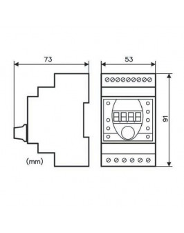 Универсальная панель управления Toscano TPM-POOL-B 10002585 (230В) Bluetooth