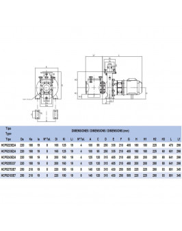 Насос Hayward HCP52753E7 (380В, 67м3/ч, 7.5HP)