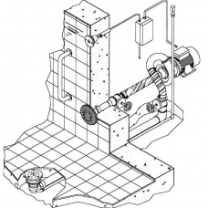 Основной компл.системы г/м "Combi-Whirl" донный, 1 всасыв.и 1 подающ. форс., насос - 2,2 кВт, 2