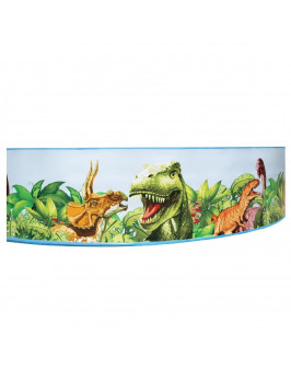 Детский каркасный бассейн Bestway 55001 Fill 'N Fun Dinosaur (244х46 см)