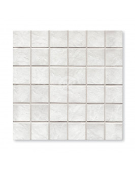 Мозаика Jasba 3500H Village-Secura 5×5 stone white"H" (10шт-1м²)