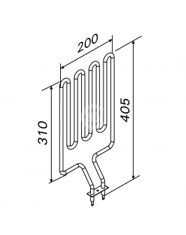 Harvia Тэн для электрокаменки ZSN-160 1,8 кВт (Delta)