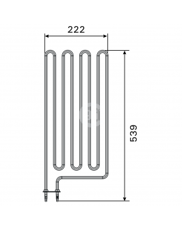 Harvia Тэн для электрокаменки ZСU-830 3,0 кВт (Virta)