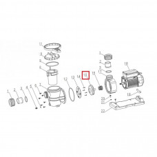 Крыльчатка насоса Aquaviva VWS/STP 150-200