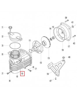 Корпус насоса Kripsol TR (RBH0010.12R)