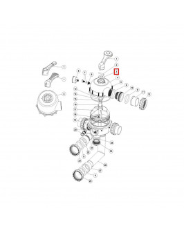 Шайба для ручки клапана Aquaviva 1.5" Top MPV-01 и 2" - MPV-04