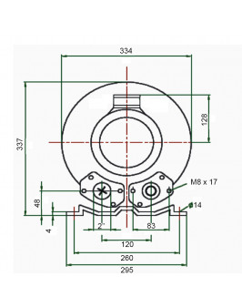 Компрессор HPE 1,60 кВт, 210 м³/ч, 2", 380V