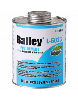 Клей для труб ПВХ Bailey L-6023