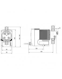 Дозирующий насос Pahlen Beta/4B 0402