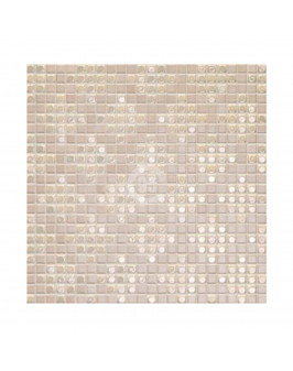 Мозаика Jasba 8671H Atelier Square Sequins parchment beige (10шт-1м²)