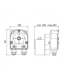 Насос дозирующий перистальтический F PER 1.1-1 230V SANT