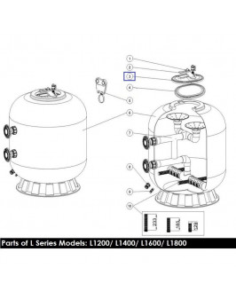 Смотровое окно для фильтра Aquaviva L1200-1800 (1161006)